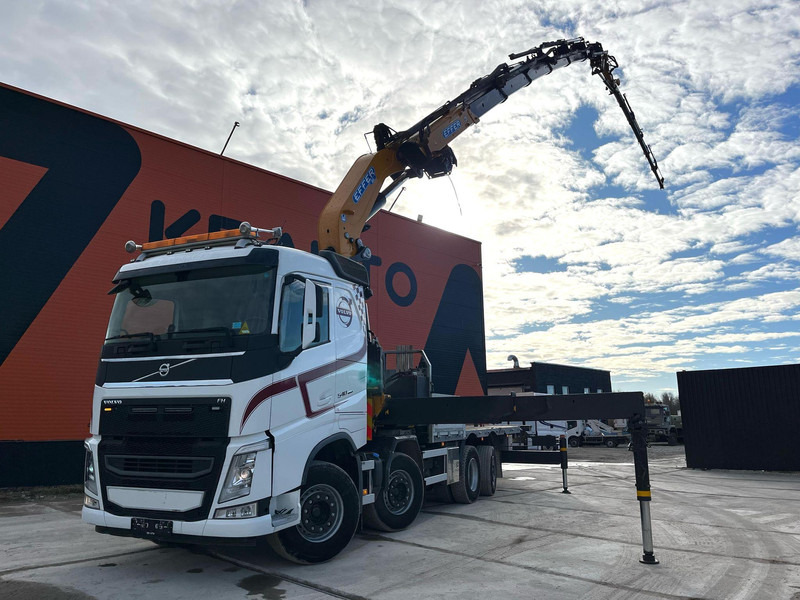 Volvo FH 540 8x2*6 EFFER 685/6S + JIB + WINCH / PLATFORM 6072-7081 mm EXTENDABLE - Pritsche LKW, Autokran: das Bild 1 Volvo FH 540 8x2*6 EFFER 685/6S + JIB + WINCH / PLATFORM 6072-7081 mm EXTENDABLE - Pritsche LKW, Autokran: das Bild 1