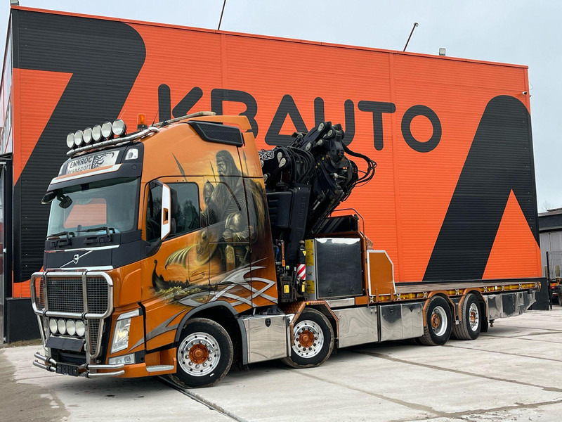 Volvo FH 540 8x2 Fassi F950RA2.28 + JIB L616 + WINCH / EXTENDABLE PLATFROM - Pritsche LKW, Autokran: das Bild 2 Volvo FH 540 8x2 Fassi F950RA2.28 + JIB L616 + WINCH / EXTENDABLE PLATFROM - Pritsche LKW, Autokran: das Bild 2