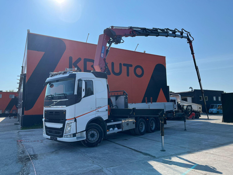 Volvo FH 540 8x4*4 HMF5020K-6 + JIB + WINCH / PLATFORM L=6508 mm - Pritsche LKW, Autokran: das Bild 1 Volvo FH 540 8x4*4 HMF5020K-6 + JIB + WINCH / PLATFORM L=6508 mm - Pritsche LKW, Autokran: das Bild 1