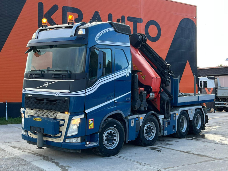 Volvo FH 540 8x4 PK110002 + JIB + WINCH / COMBI / PLATFORM L=3662 mm - Pritsche LKW, Autokran: das Bild 2 Volvo FH 540 8x4 PK110002 + JIB + WINCH / COMBI / PLATFORM L=3662 mm - Pritsche LKW, Autokran: das Bild 2