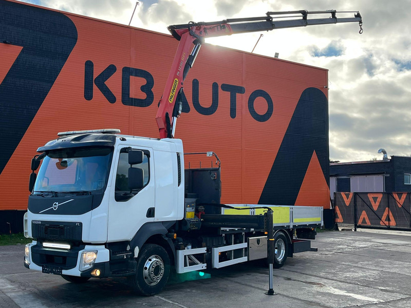 Volvo FL 250 4x2 PALFINGER PK 12.501 / PLATFORM L=5019 mm - Pritsche LKW, Autokran: das Bild 1 Volvo FL 250 4x2 PALFINGER PK 12.501 / PLATFORM L=5019 mm - Pritsche LKW, Autokran: das Bild 1
