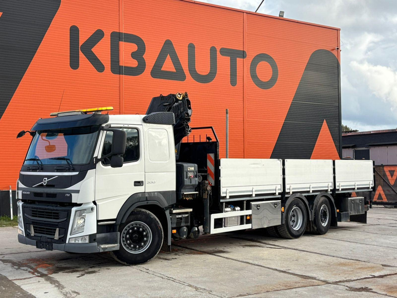 Volvo FM 330 6x2*4 HIAB X-HIPRO 192 E-5 / boom 15 m / 880 kg / PLATFORM L=7525 mm - Pritsche LKW, Autokran: das Bild 2 Volvo FM 330 6x2*4 HIAB X-HIPRO 192 E-5 / boom 15 m / 880 kg / PLATFORM L=7525 mm - Pritsche LKW, Autokran: das Bild 2