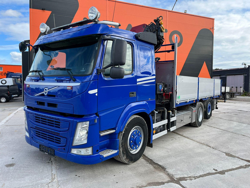 Volvo FM 450 6x4*4 HYDRODRIVE HMF 1820-K5 / 1267 PTO HOURS / PLATFORM L=6240-7240 mm EXTENDABLE - Pritsche LKW, Autokran: das Bild 2 Volvo FM 450 6x4*4 HYDRODRIVE HMF 1820-K5 / 1267 PTO HOURS / PLATFORM L=6240-7240 mm EXTENDABLE - Pritsche LKW, Autokran: das Bild 2