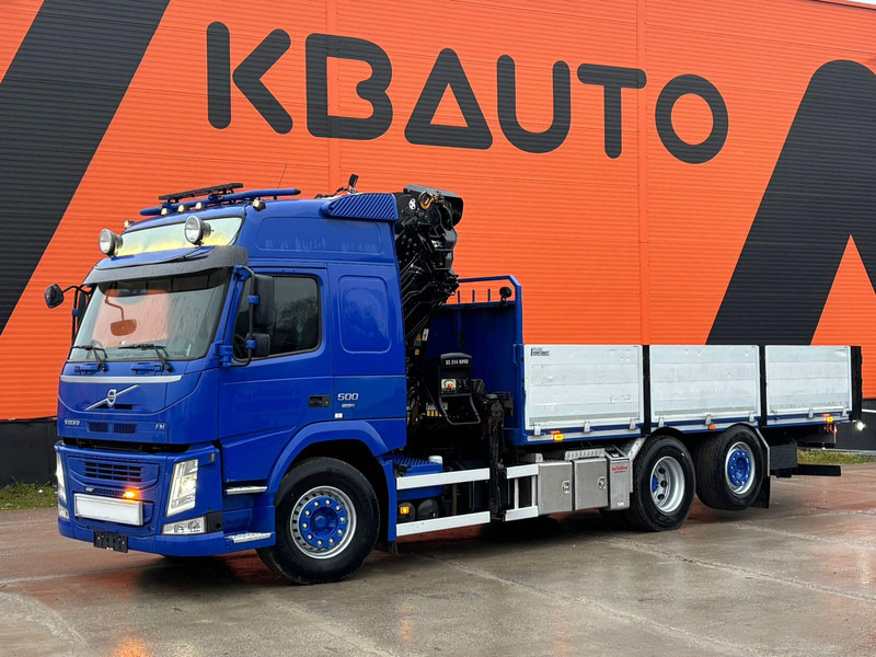 Volvo FM 500 6x2*4 HIAB 244E-6 / PLATFORM L=6310 mm - Pritsche LKW, Autokran: das Bild 2 Volvo FM 500 6x2*4 HIAB 244E-6 / PLATFORM L=6310 mm - Pritsche LKW, Autokran: das Bild 2