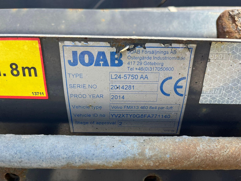 Abrollkipper Volvo FMX 460 8x4*4 JOAB L 24 ton / L=5750 mm: das Bild 13