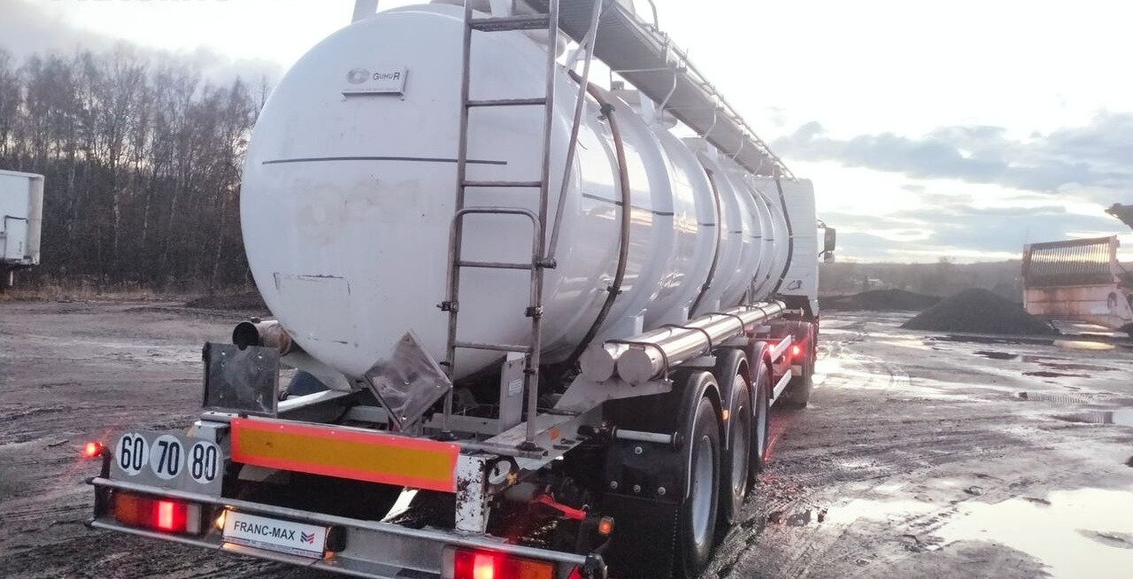 Guhur ADR L4BN/ chemiczna / polyester / poj. 24.600L - Tankauflieger: das Bild 3 Guhur ADR L4BN/ chemiczna / polyester / poj. 24.600L - Tankauflieger: das Bild 3