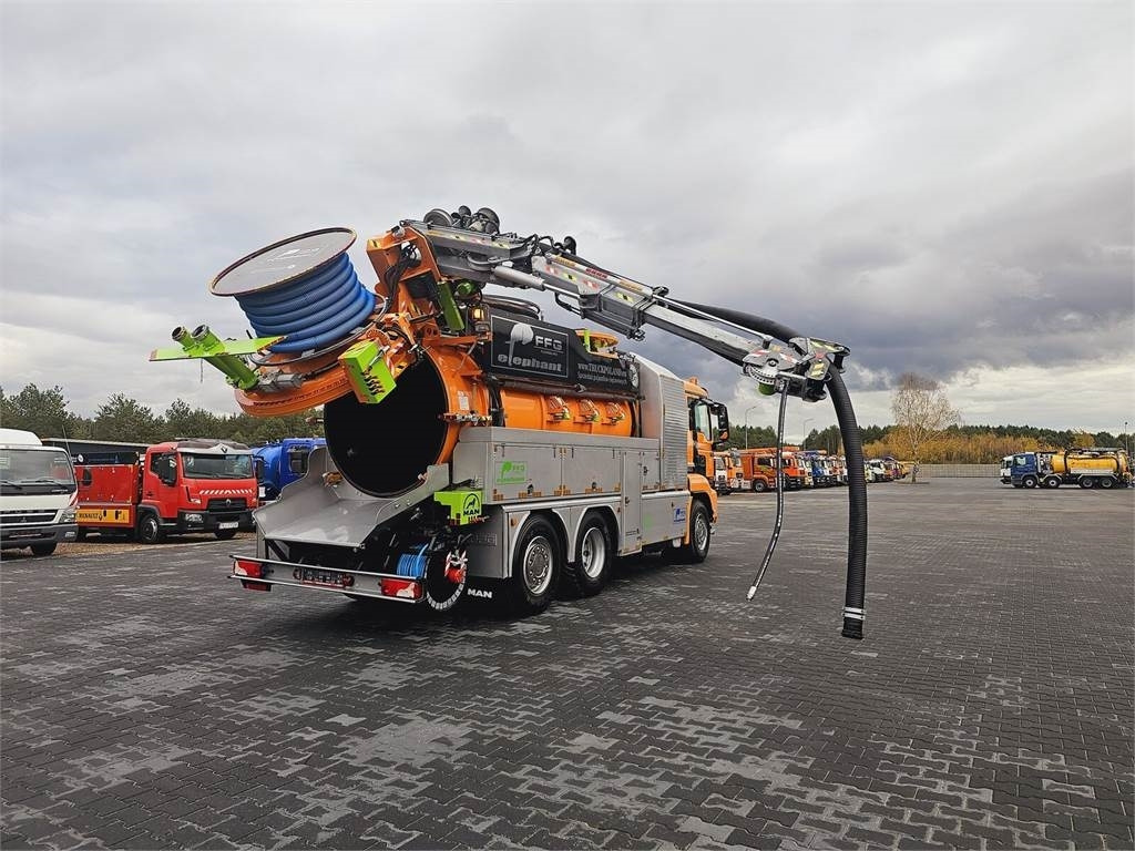 Kommunal-/ Sonderfahrzeug MAN FFG ELEPHANT WUKO COMBI FOR DUCT CLEANING: das Bild 25