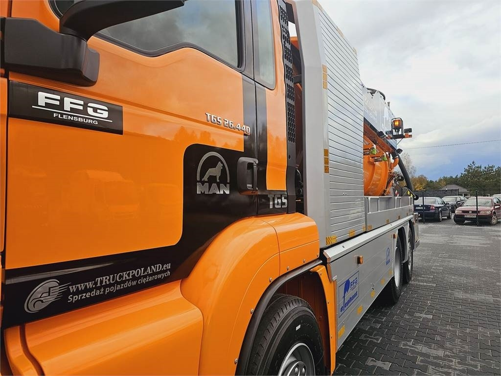Kommunal-/ Sonderfahrzeug MAN FFG ELEPHANT WUKO COMBI FOR DUCT CLEANING: das Bild 9