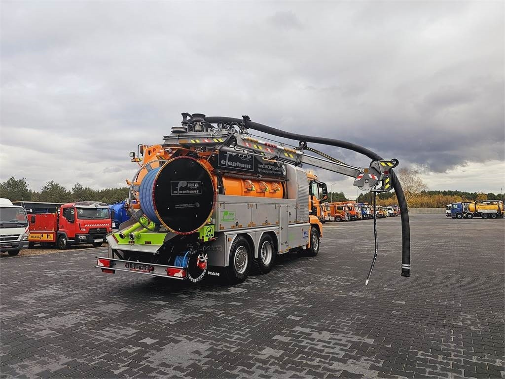 Kommunal-/ Sonderfahrzeug MAN FFG ELEPHANT WUKO COMBI FOR DUCT CLEANING: das Bild 24