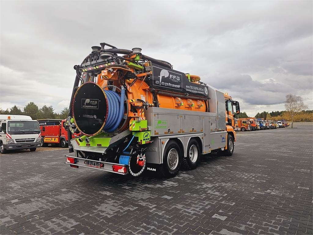 Saug-/ Spülfahrzeug MAN FFG ELEPHANT WUKO COMBI FOR DUCT CLEANING: das Bild 6