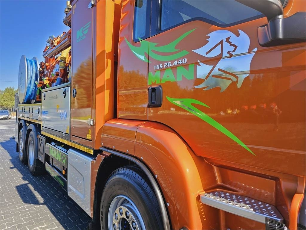 Saug-/ Spülfahrzeug MAN WUKO KROLL ADR COMBI FOR SEWER CLEANING: das Bild 8