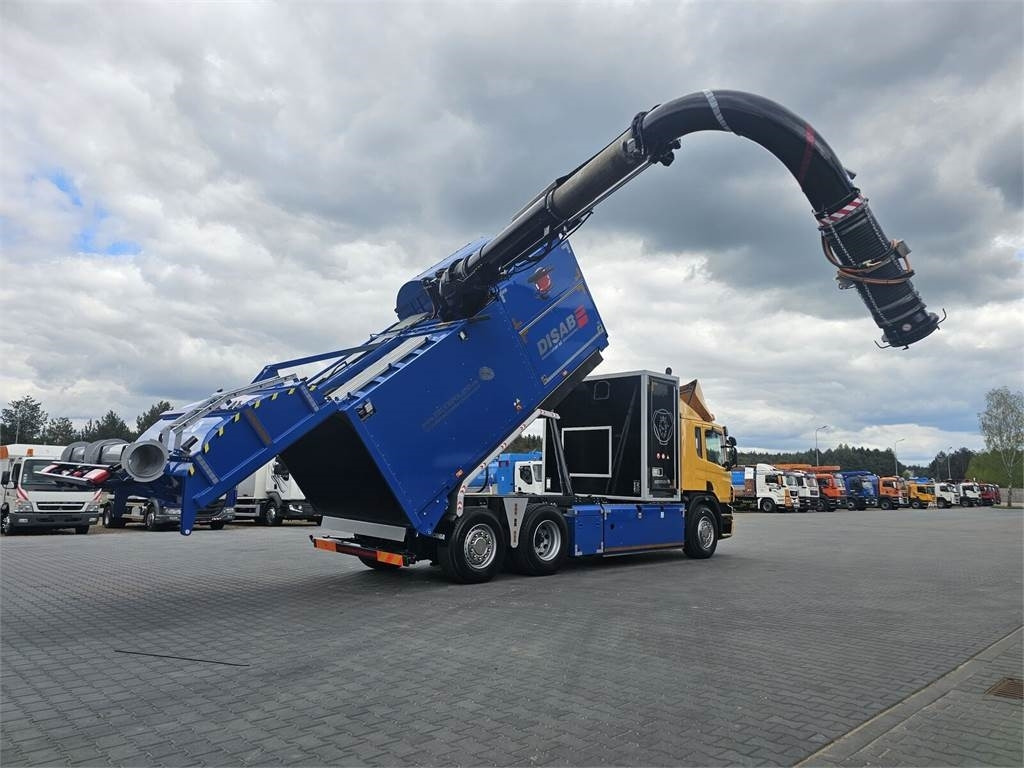 Bagger Scania DISAB ENVAC Saugbagger vacuum cleaner excavator su: das Bild 1