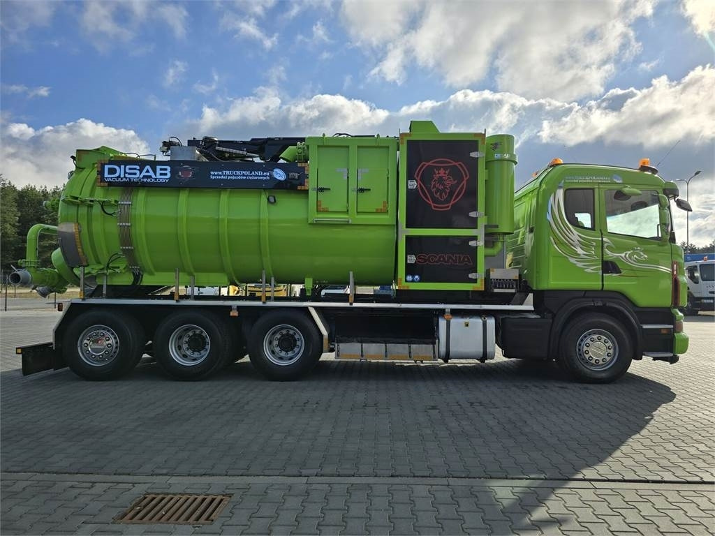 Bagger Scania Disab Centurion P210/9 Suction-blowing vacuum load: das Bild 7