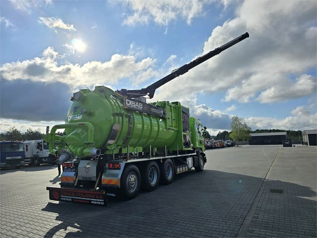 Bagger Scania Disab Centurion P210/9 Suction-blowing vacuum load: das Bild 25