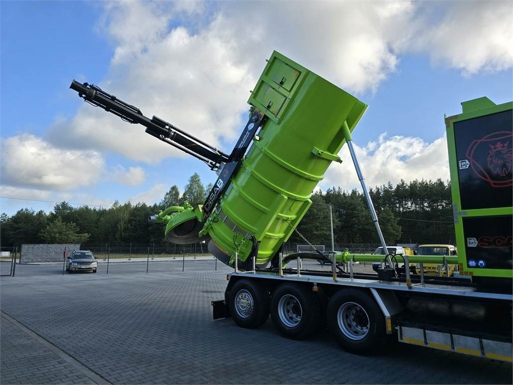 Bagger Scania Disab Centurion P210/9 Suction-blowing vacuum load: das Bild 31