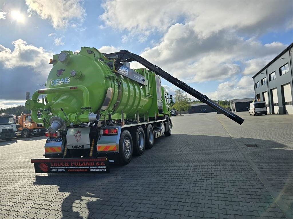 Bagger Scania Disab Centurion P210/9 Suction-blowing vacuum load: das Bild 27