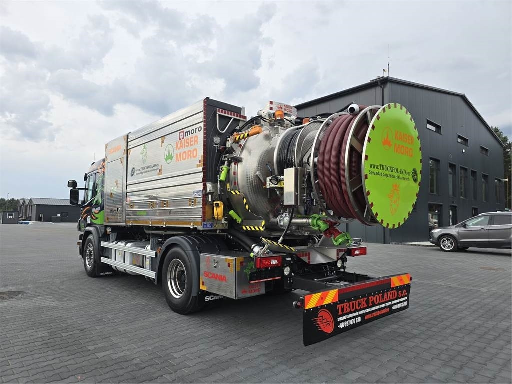 Scania MORO KAISER WUKO COMBI HOT WATER FOR CLEANING SEWE - Saug-/ Spülfahrzeug: das Bild 5 Scania MORO KAISER WUKO COMBI HOT WATER FOR CLEANING SEWE - Saug-/ Spülfahrzeug: das Bild 5