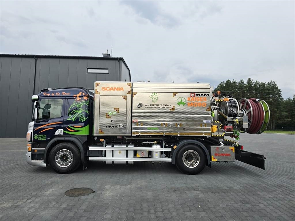 Scania MORO KAISER WUKO COMBI HOT WATER FOR CLEANING SEWE - Saug-/ Spülfahrzeug: das Bild 4 Scania MORO KAISER WUKO COMBI HOT WATER FOR CLEANING SEWE - Saug-/ Spülfahrzeug: das Bild 4