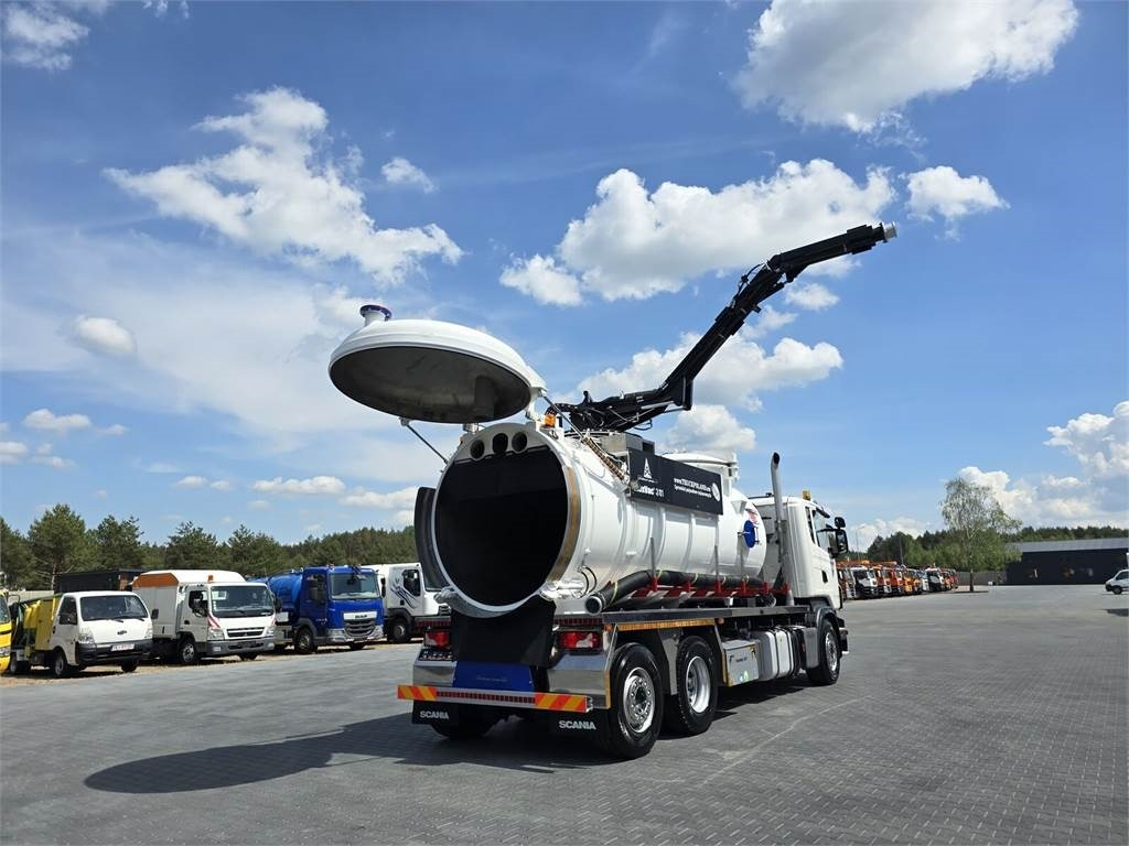 Bagger Scania Saugbagger Larsen FlexVac 311 Vacuum suction loade: das Bild 24