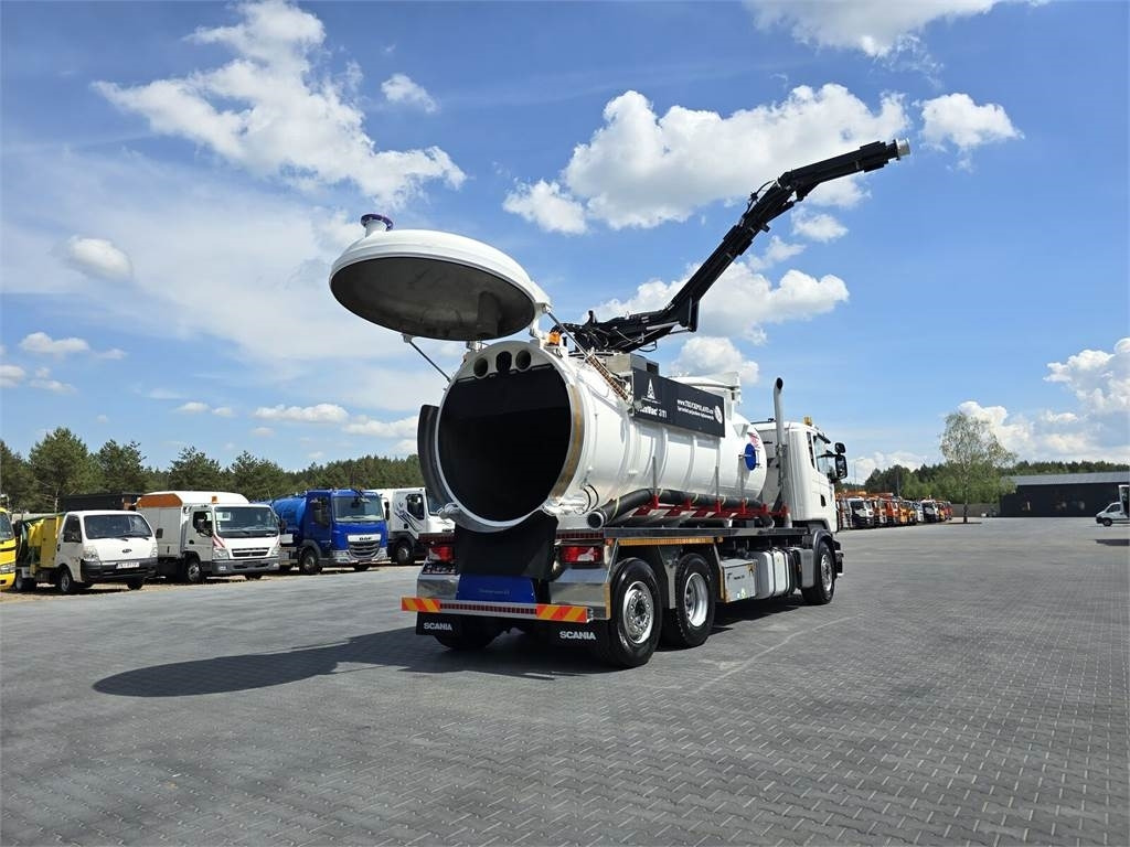 Bagger Scania Saugbagger Larsen FlexVac 311 Vacuum suction loade: das Bild 25
