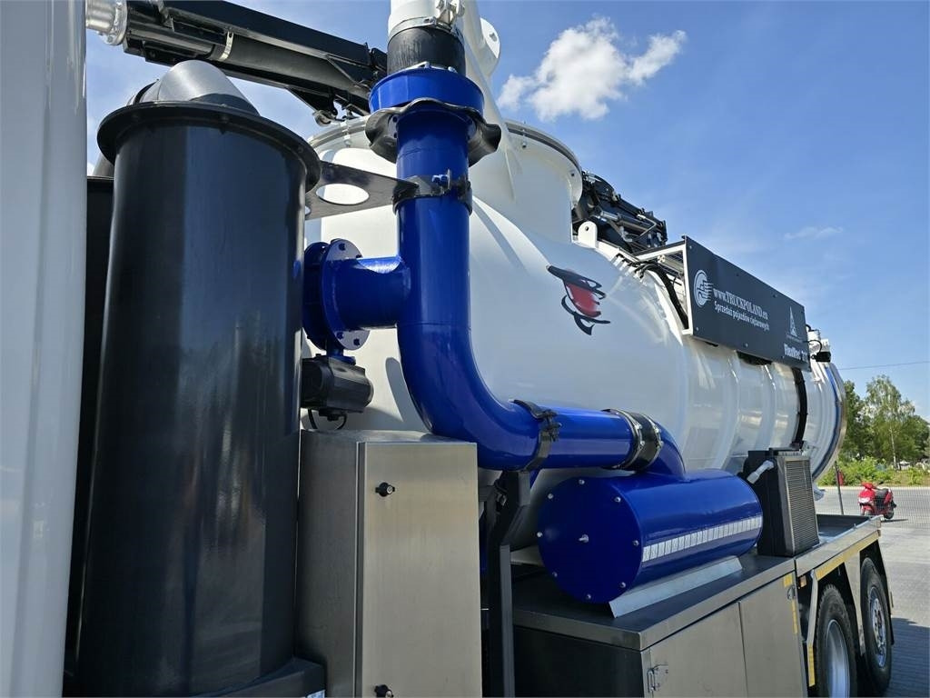 Bagger Scania Saugbagger Larsen FlexVac 311 Vacuum suction loade: das Bild 11