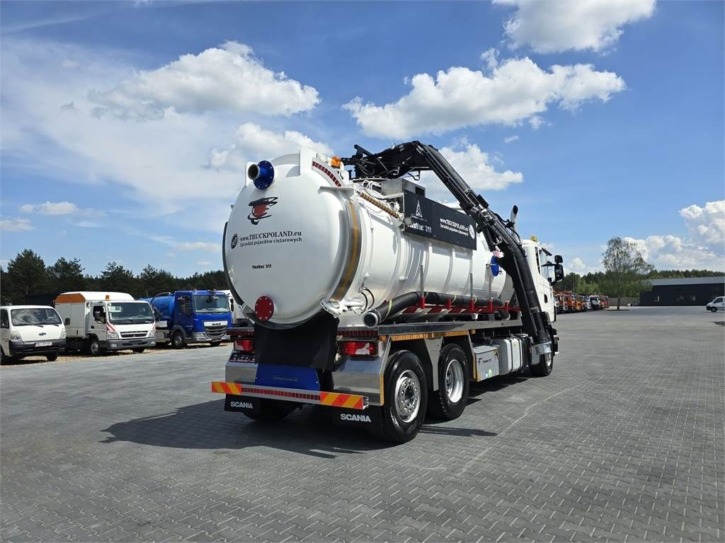 Bagger Scania Saugbagger Larsen FlexVac 311 Vacuum suction loade: das Bild 22