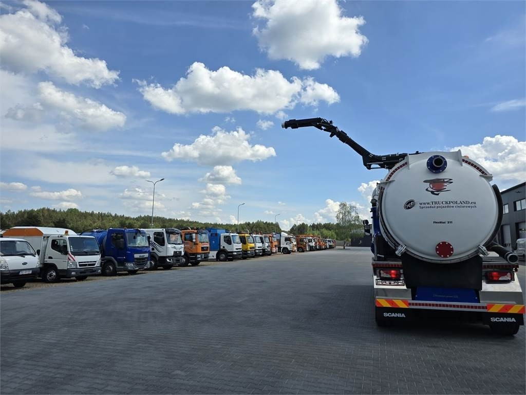 Bagger Scania Saugbagger Larsen FlexVac 311 Vacuum suction loade: das Bild 23