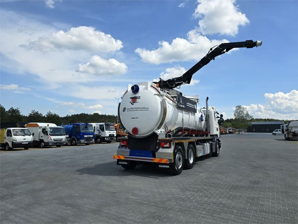 Bagger Scania Saugbagger Larsen FlexVac 311 Vacuum suction loade: das Bild 21