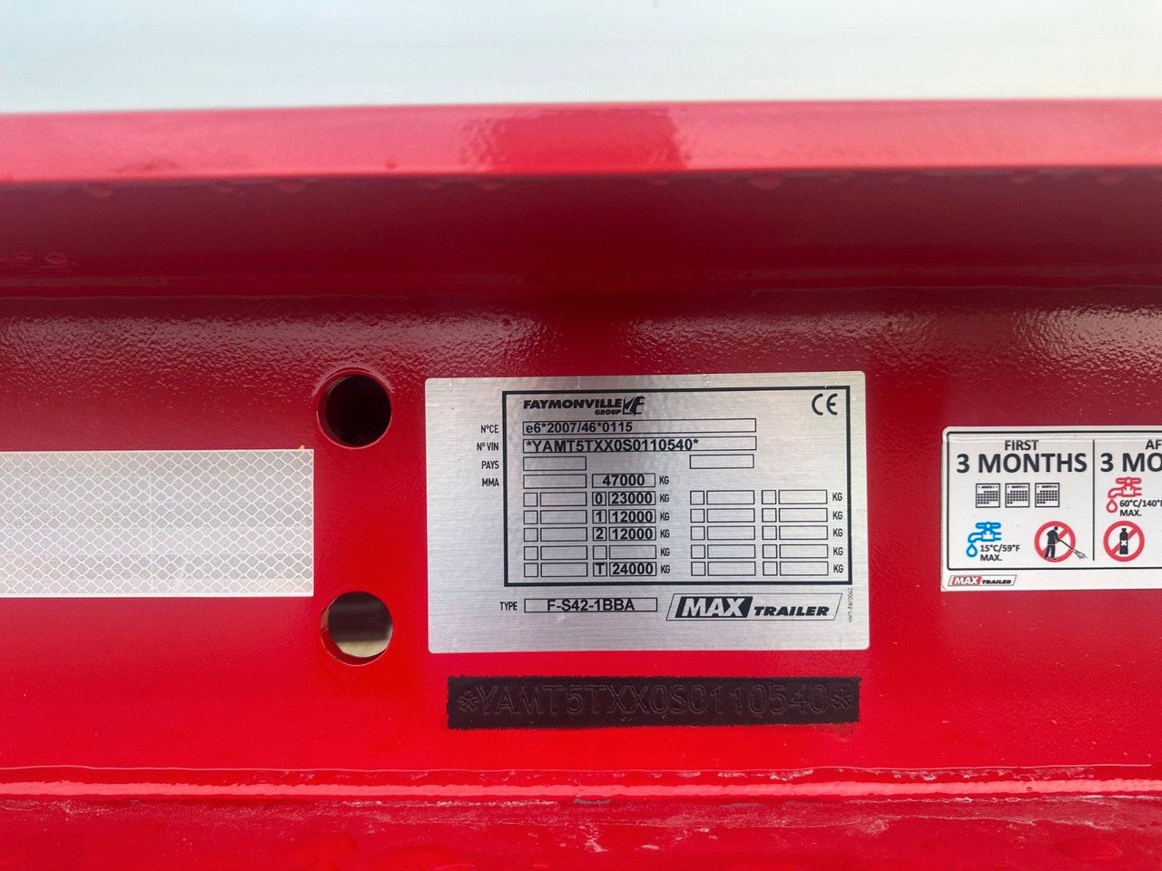 Faymonville MAX510 2 cahs tiefbett / ausziehbar - Tieflader Auflieger: das Bild 3 Faymonville MAX510 2 cahs tiefbett / ausziehbar - Tieflader Auflieger: das Bild 3
