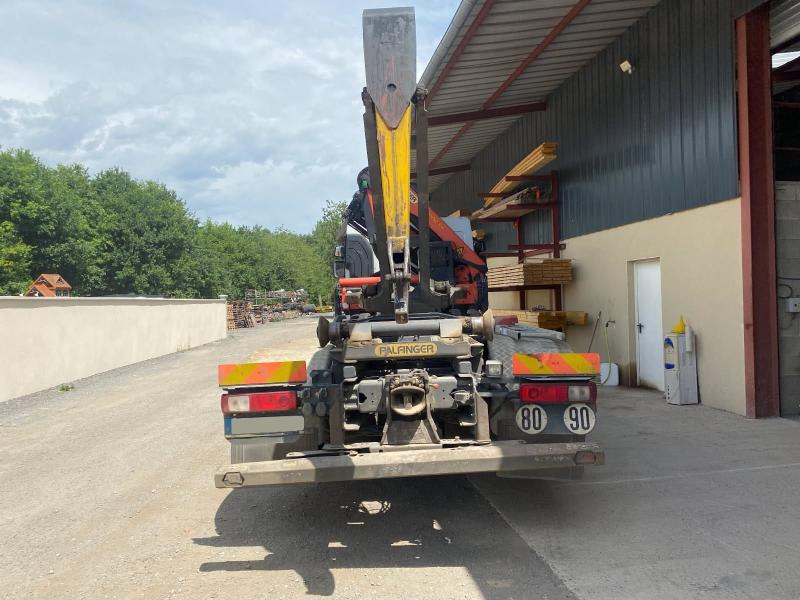 Renault Premium avec grue PALFINGER PK 18000 - Abrollkipper, Autokran: das Bild 5 Renault Premium avec grue PALFINGER PK 18000 - Abrollkipper, Autokran: das Bild 5