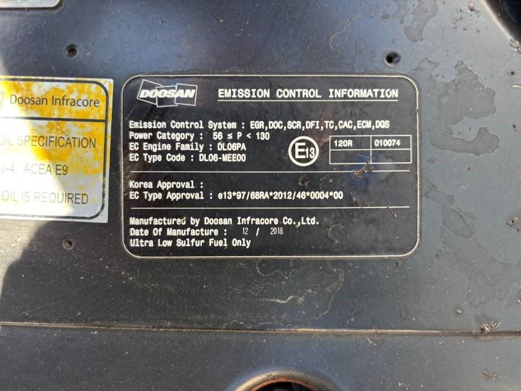Kettenbagger Doosan DX 255 LC-5 -- DX255LC -- DX 225: das Bild 23
