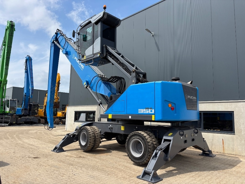 Fuchs MHL 350 F - Umschlagbagger: das Bild 2 Fuchs MHL 350 F - Umschlagbagger: das Bild 2