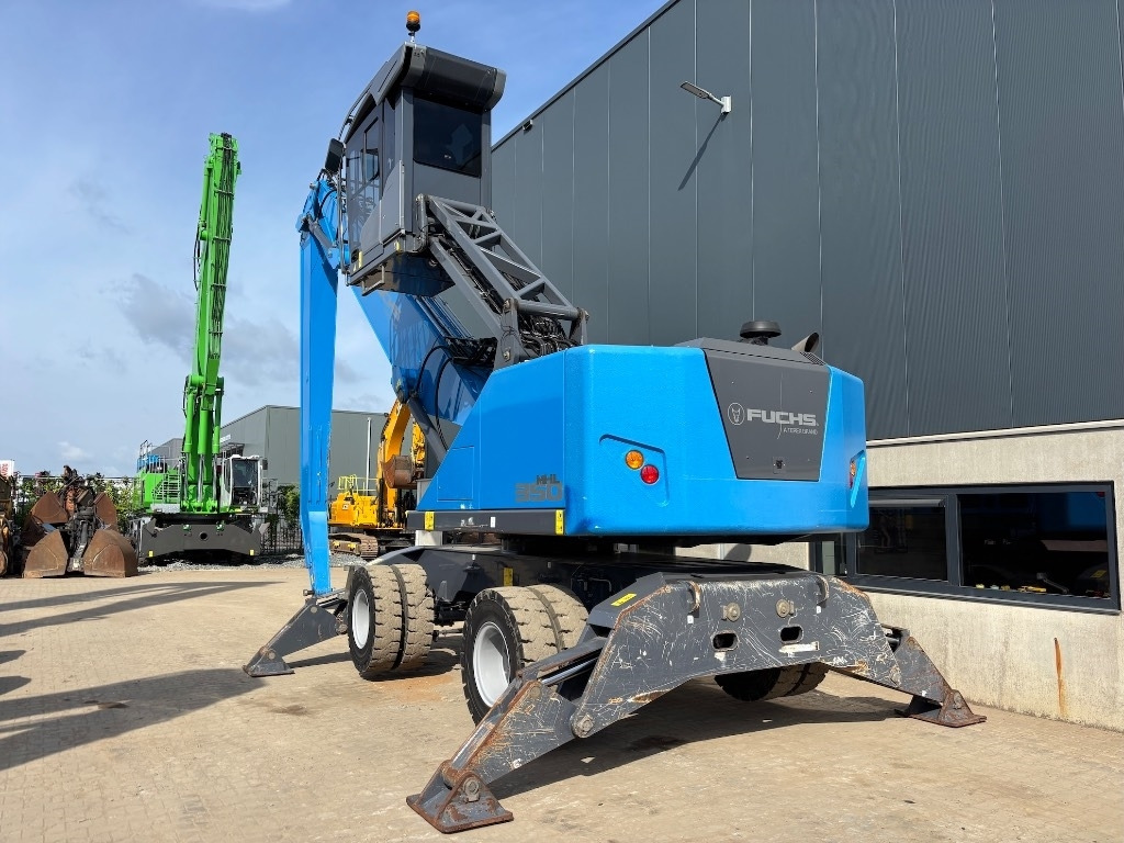 Fuchs MHL 350 F - Umschlagbagger: das Bild 4 Fuchs MHL 350 F - Umschlagbagger: das Bild 4