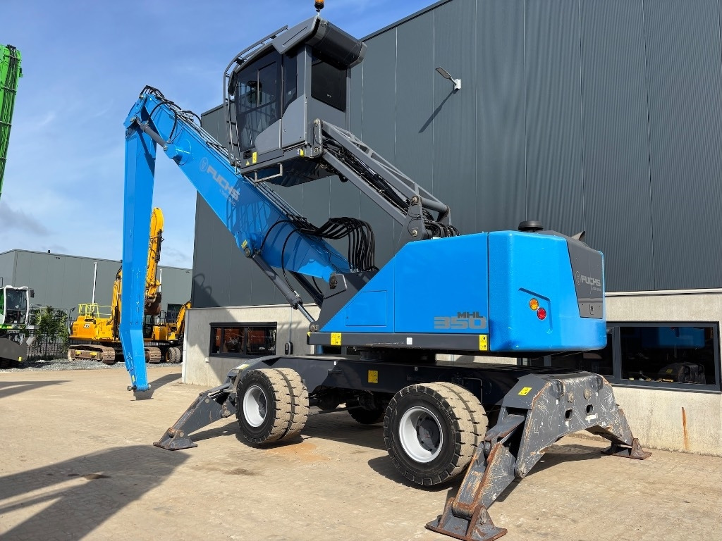 Fuchs MHL 350 F - Umschlagbagger: das Bild 3 Fuchs MHL 350 F - Umschlagbagger: das Bild 3