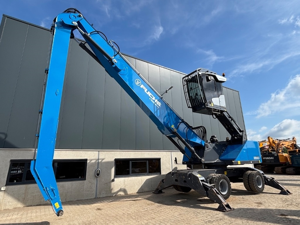 Fuchs MHL 350 F - Umschlagbagger: das Bild 1 Fuchs MHL 350 F - Umschlagbagger: das Bild 1
