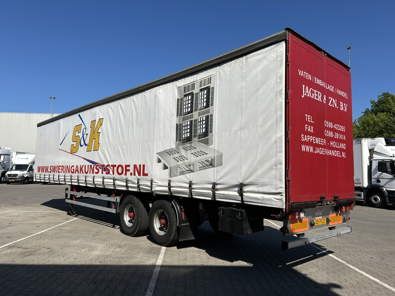 Planenauflieger Bulthuis TSAA 08 / Curtainside Trailer / 2 axle BPW Drum / NL Trailer: das Bild 16