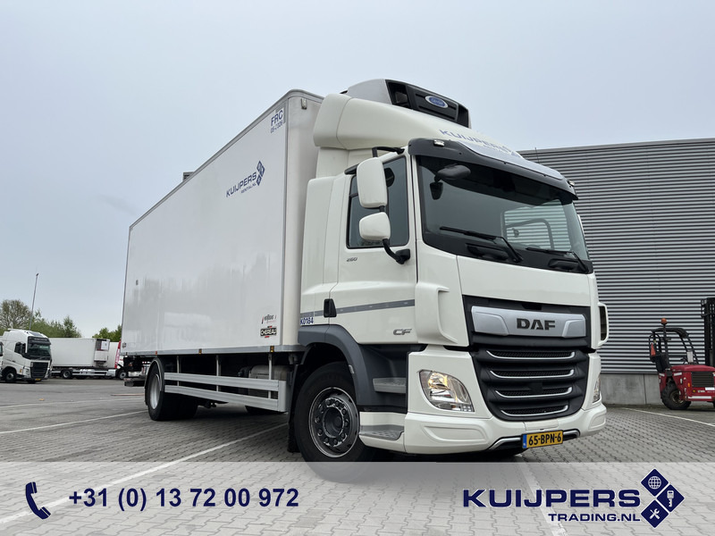 DAF CF 260 FA / Carrier Koeler - 30 gr / Chereau Frigobox / Laadklep 2000 kg - Kühlkoffer LKW: das Bild 1 DAF CF 260 FA / Carrier Koeler - 30 gr / Chereau Frigobox / Laadklep 2000 kg - Kühlkoffer LKW: das Bild 1