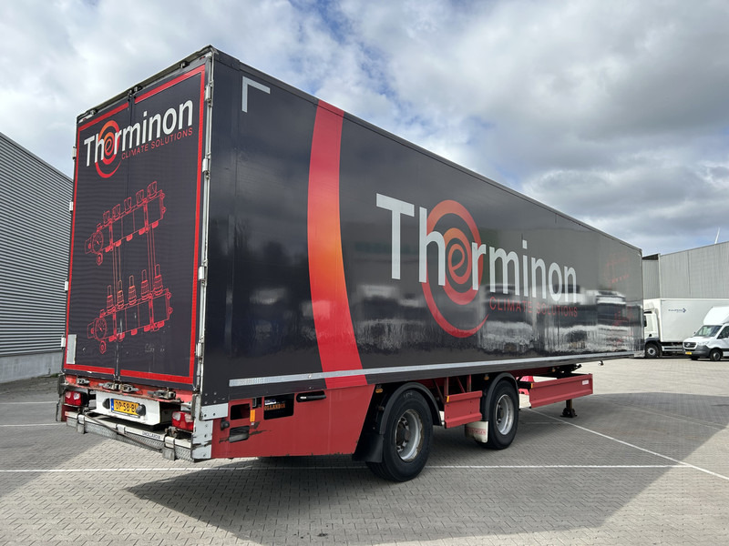 Groenewegen Jumbo DRO-14-18 / Box Trailer / 2x Stuuras / Laadklep / APK 06-26 - Koffer Auflieger: das Bild 2 Groenewegen Jumbo DRO-14-18 / Box Trailer / 2x Stuuras / Laadklep / APK 06-26 - Koffer Auflieger: das Bild 2