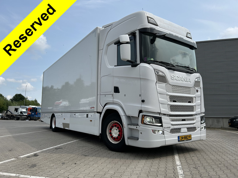 Scania S410 Highline / 491 dkm / Box 8.1 mtr / Laadklep 3000 kg - Koffer LKW: das Bild 1 Scania S410 Highline / 491 dkm / Box 8.1 mtr / Laadklep 3000 kg - Koffer LKW: das Bild 1