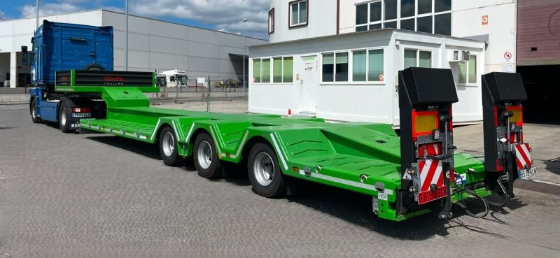GVN Trailer 3 AXLE LOWBED WITH WHEEL RECESSES - Tieflader Auflieger: das Bild 4 GVN Trailer 3 AXLE LOWBED WITH WHEEL RECESSES - Tieflader Auflieger: das Bild 4