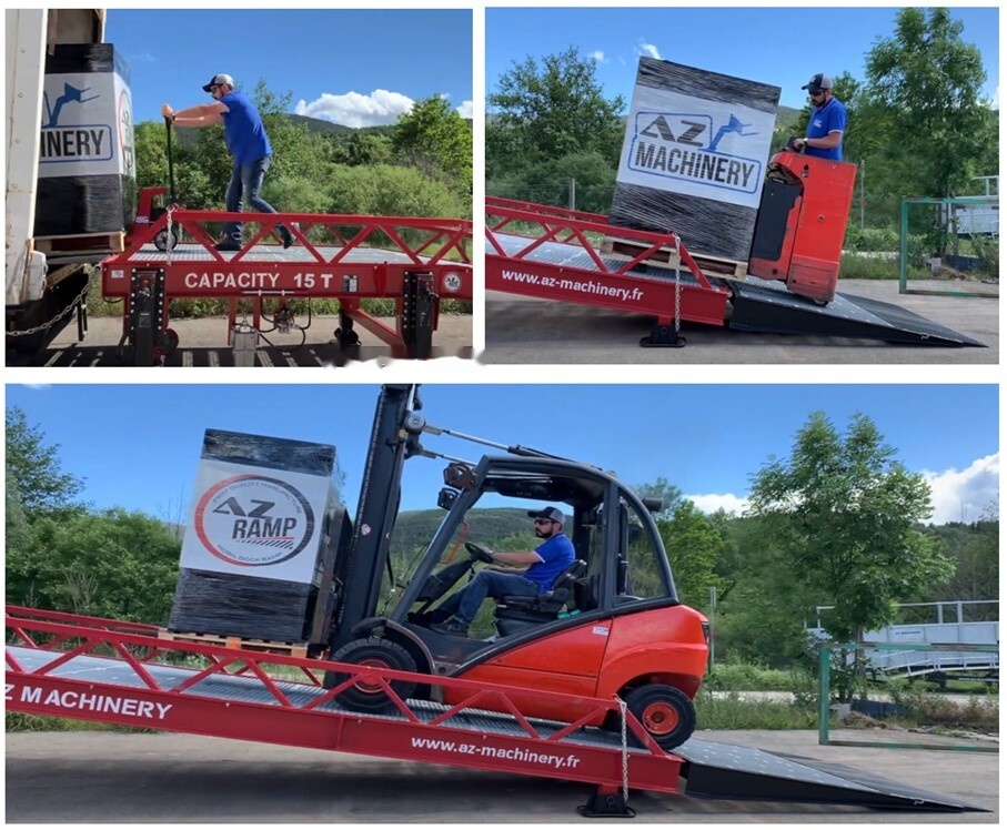 AZ RAMP STAR-10-XL mobile loading ramp - Verladerampe: das Bild 1 AZ RAMP STAR-10-XL mobile loading ramp - Verladerampe: das Bild 1