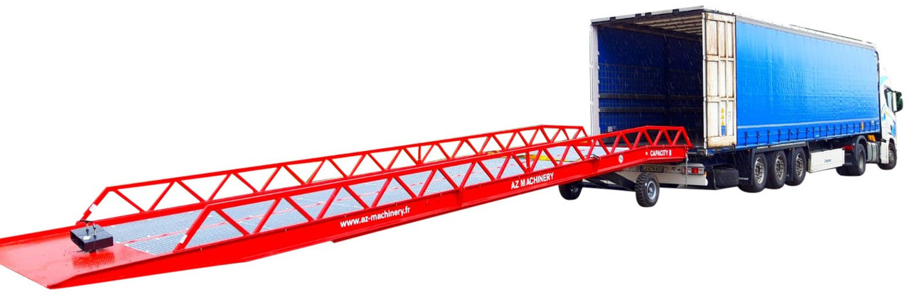 **RENTAL** AZ RAMP-EASY XL-8 . Mobil Loading Ramp WIDE With Level Off, 8 t Capacity - Verladerampe: das Bild 1 **RENTAL** AZ RAMP-EASY XL-8 . Mobil Loading Ramp WIDE With Level Off, 8 t Capacity - Verladerampe: das Bild 1