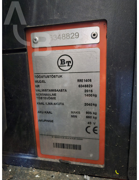 Schubmaststapler BT RRE 140B: das Bild 17