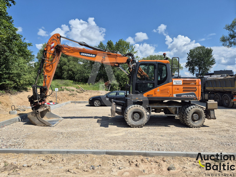 Doosan DX 170 W-5 - Mobilbagger: das Bild 2 Doosan DX 170 W-5 - Mobilbagger: das Bild 2