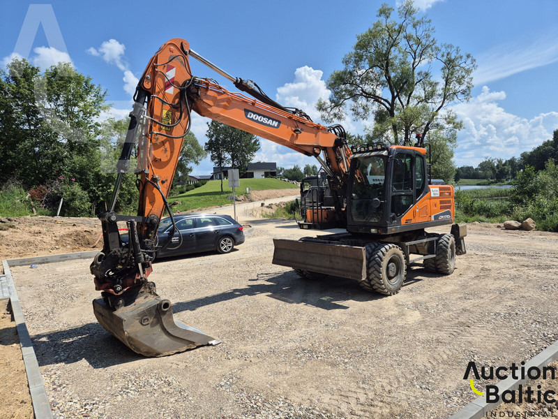 Doosan DX 170 W-5 - Mobilbagger: das Bild 1 Doosan DX 170 W-5 - Mobilbagger: das Bild 1