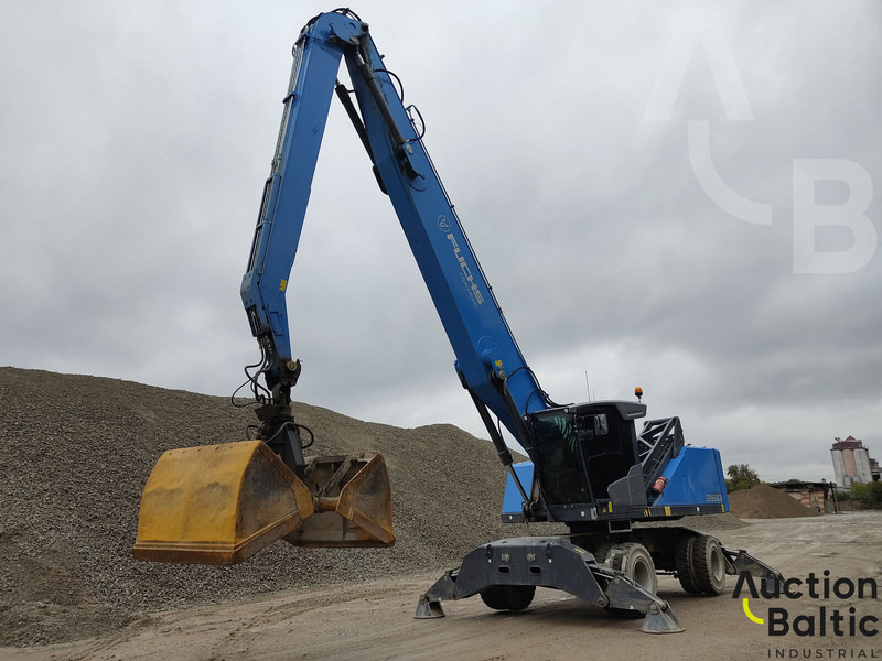 Fuchs MHL 350 - Umschlagbagger: das Bild 2 Fuchs MHL 350 - Umschlagbagger: das Bild 2