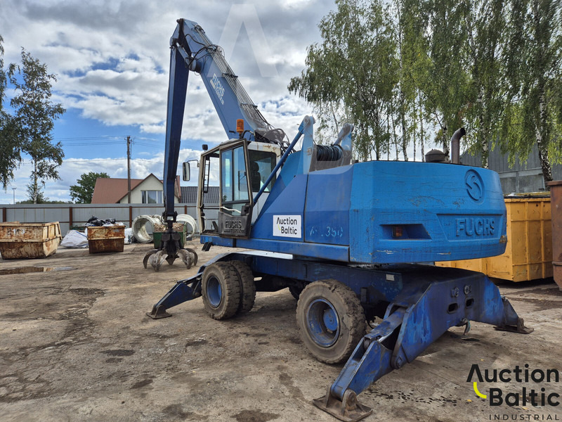 Fuchs MHL 350 - Mobilbagger: das Bild 4 Fuchs MHL 350 - Mobilbagger: das Bild 4