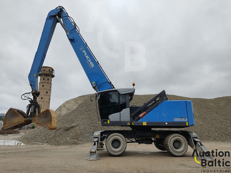 Fuchs MHL 350 - Umschlagbagger: das Bild 1 Fuchs MHL 350 - Umschlagbagger: das Bild 1