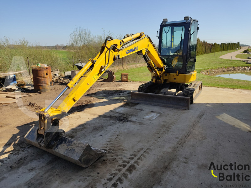Komatsu PC35MR-5 - Minibagger: das Bild 1 Komatsu PC35MR-5 - Minibagger: das Bild 1