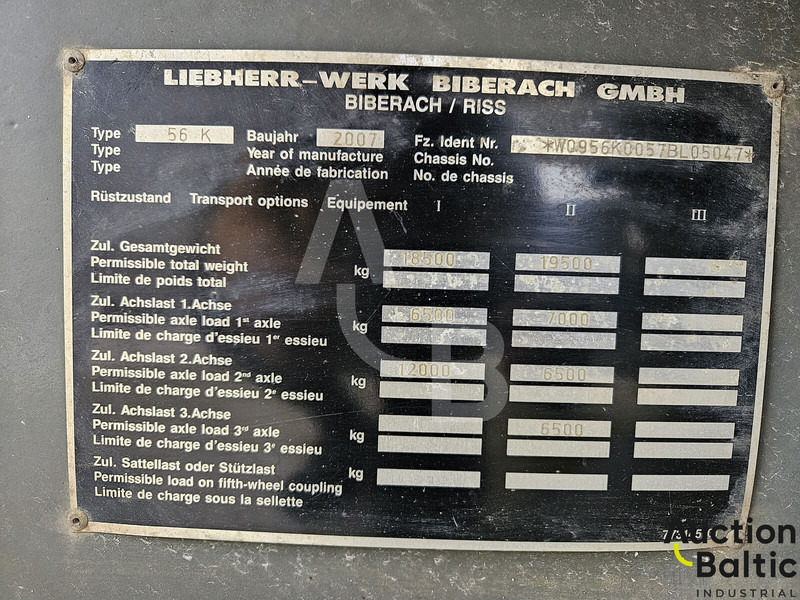 Turmkran Liebherr 56K: das Bild 20